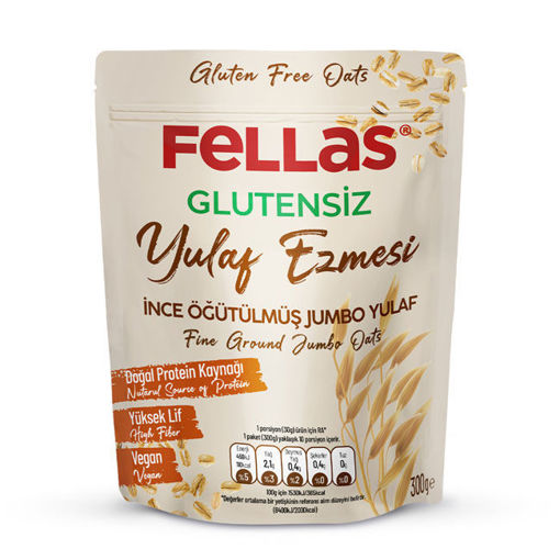 Fellas Glutensiz Yulaf Ezmesi 300 GR nin resmi