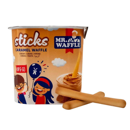 Mr.Waffle Sticks Caramel Waffle 50Gr nin resmi