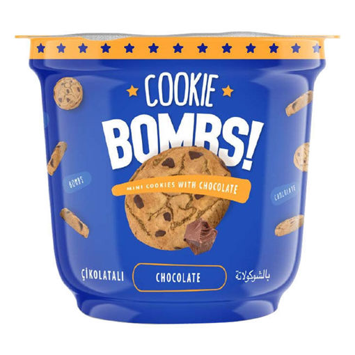 Mr Waffle Cookie Bombs Chocolate 80gr nin resmi