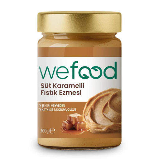 Wefood Süt Karamelli Fıstık Ezmesi 300Gr nin resmi