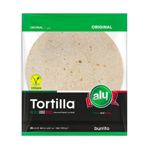 Aly Tortilla 6'Lı Lavas 25 Cm 390Gr nin resmi