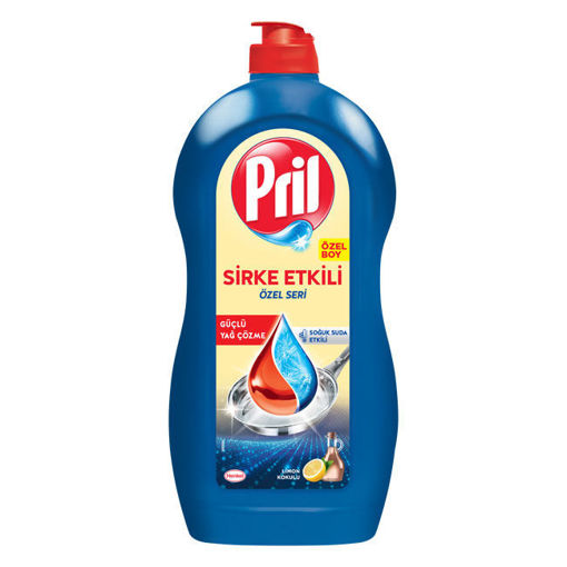 Pril Elde Yıkama Sıvı Bulaşık Deterjanı 1500 Gr Sirkeli nin resmi