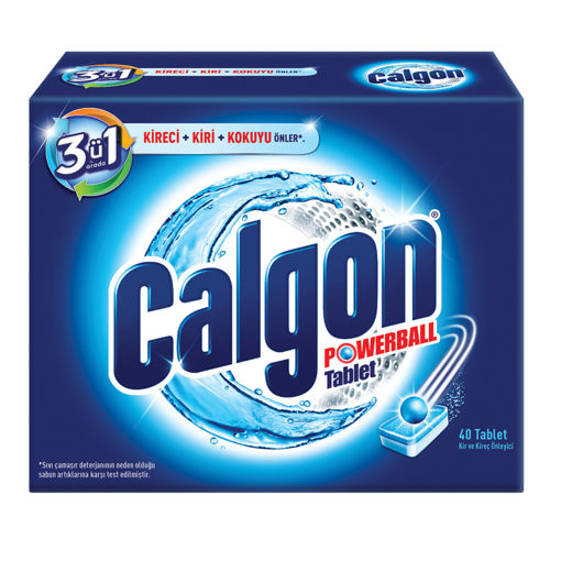 Calgon Kireç Önleyici Tablet 40 Adet nin resmi