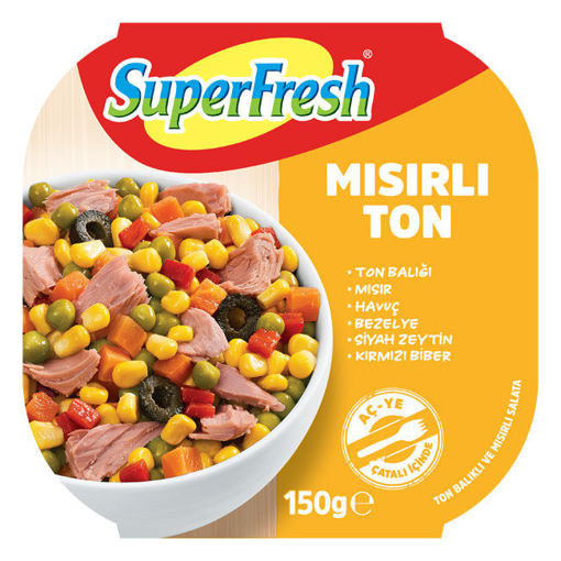 Superfresh Mısırlı Ton 150Gr nin resmi