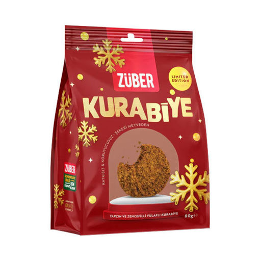 Züber Yulaflı Tarçın&Zencefil  Kurabiye 80Gr nin resmi