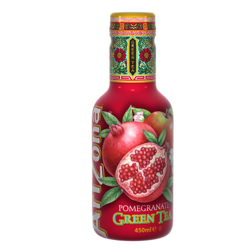 Arizona Meyve ve Yeşil Çay Aromalı İçecek 450 Ml nin resmi