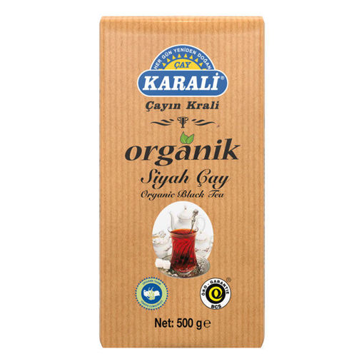 Karali Organik Siyah Çay 500 Gr nin resmi