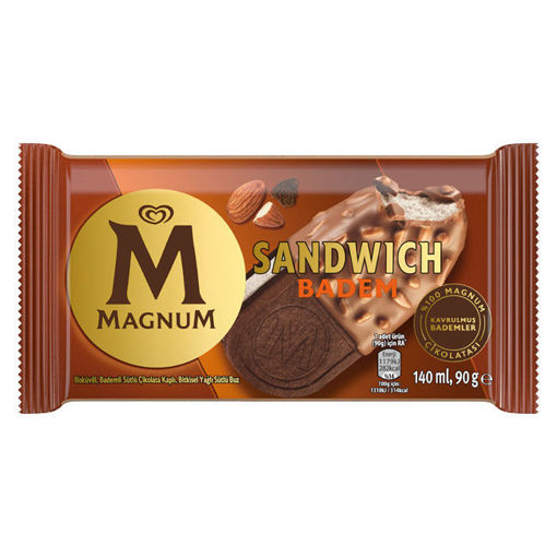 Magnum Sandawich Badem Min Mp 400Ml nin resmi