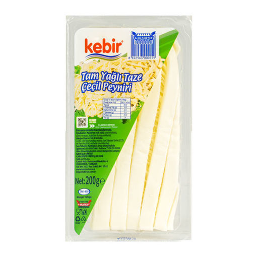 Kebir Çeçil Peyniri 200Gr nin resmi