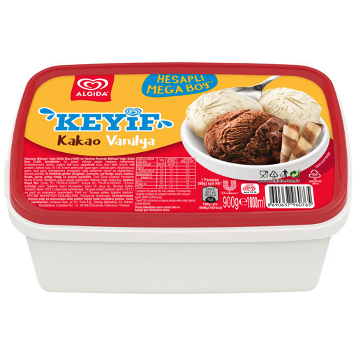 Algida Keyif Kakao Vanilya 1800Ml nin resmi