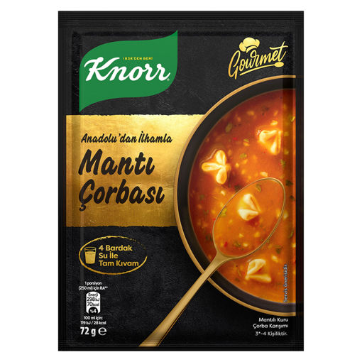Knorr Çorba Mantı 72 Gr nin resmi
