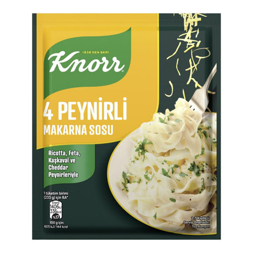 Knorr 4 Peynirli Makarna Sosu 50 Gr nin resmi
