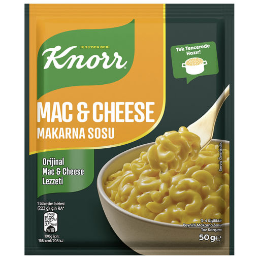 Knorr Mac And Cheese Makarna Sosu 50gr nin resmi