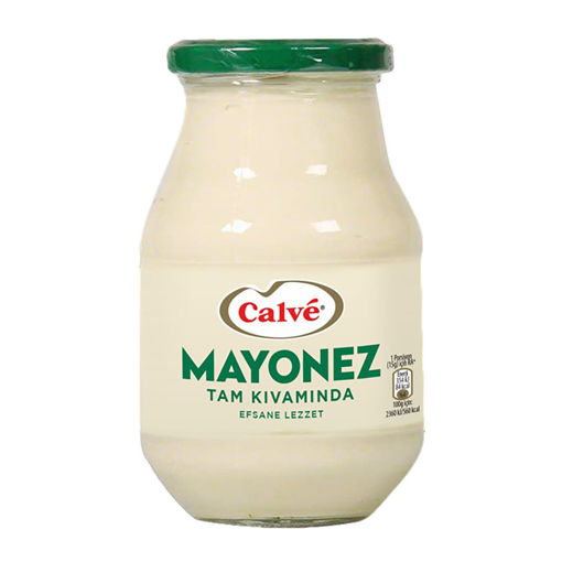 Calve Mayonez 500 Gr Cam nin resmi