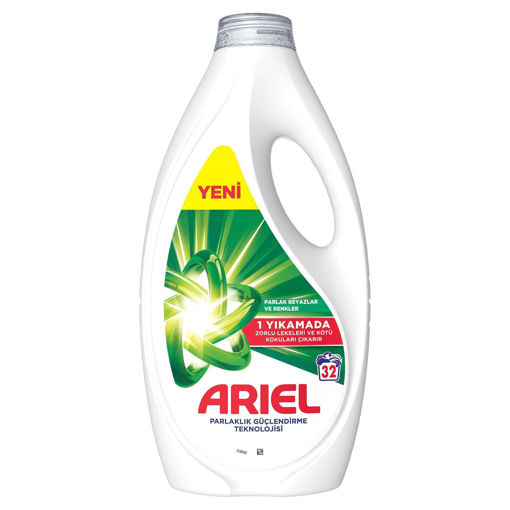 Ariel Sıvı Çamaşır Deterjanı Beyazlar ve Renkliler 32 Yıkama 1.440 Ml nin resmi