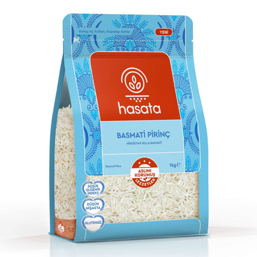 Hasata 1000Gr Basmati Pirinç nin resmi