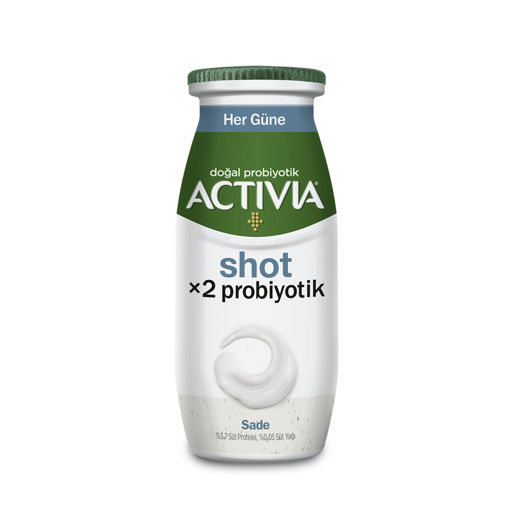 Activia X2 Probiyotik Shot Sade 80 Ml nin resmi