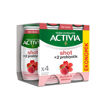 Activia Shot X2 Probiyotik Ahududu&Hibiskus 4X80Ml nin resmi