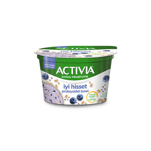 Activia İyi Hisset Probiyotik Bowl Yaban Mersini 150 Gr nin resmi
