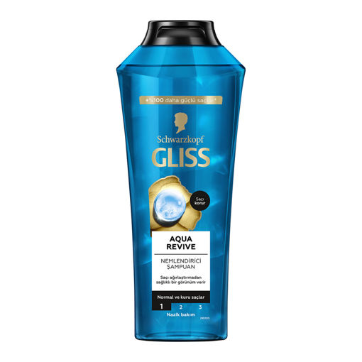 Gliss Aqua Revive Nemlendirici Şampuan 400ml nin resmi