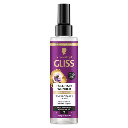Gliss Full Hair Wonder Sıvı Saç Bakım Kremi 200 ml nin resmi