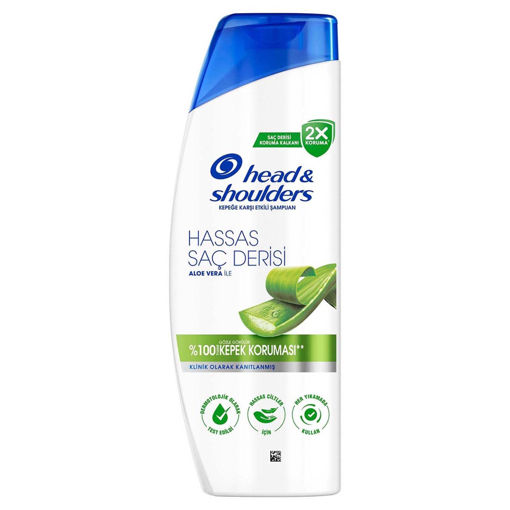 Head & Shoulders Hassas Saç Derisi Şampuan 330 Ml nin resmi