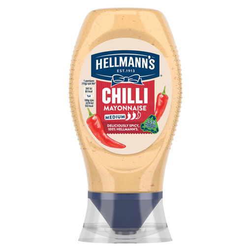 Hellmann's Acılı Mayonez 230 Gr nin resmi