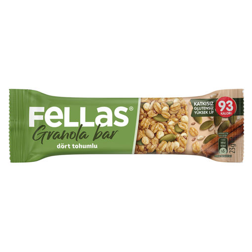 Fellas Granola Bar Dört Tohumlu 23Gr nin resmi