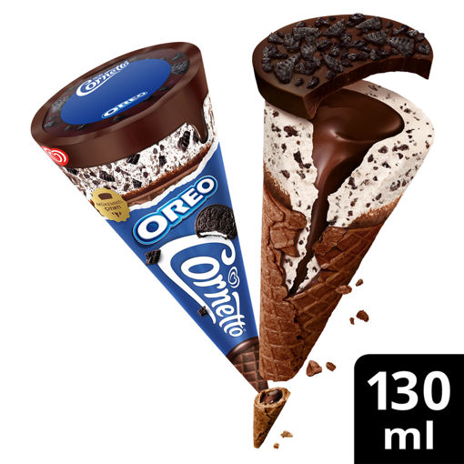 Cornetto Disc Oreo 130 Ml nin resmi