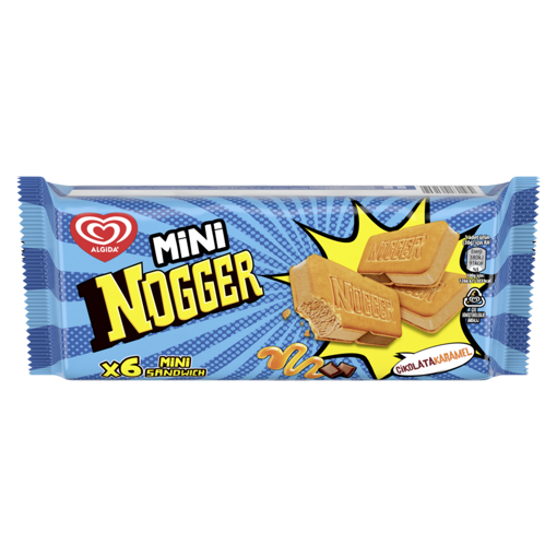 Algida 6'lı Mini Nogger 360 Ml nin resmi