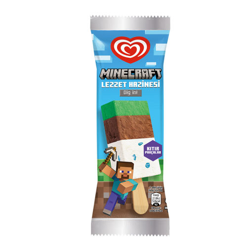 Algida Minecraft Stick 78 Ml nin resmi