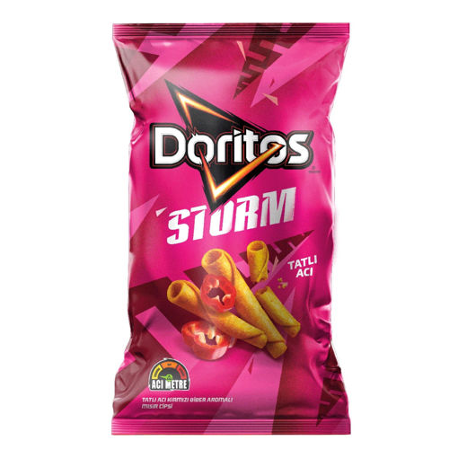 Doritos Storm Tatlı Acı Süper Boy 125 Gr nin resmi