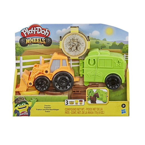 Play-Doh Çalışkan Traktör ve Römork nin resmi