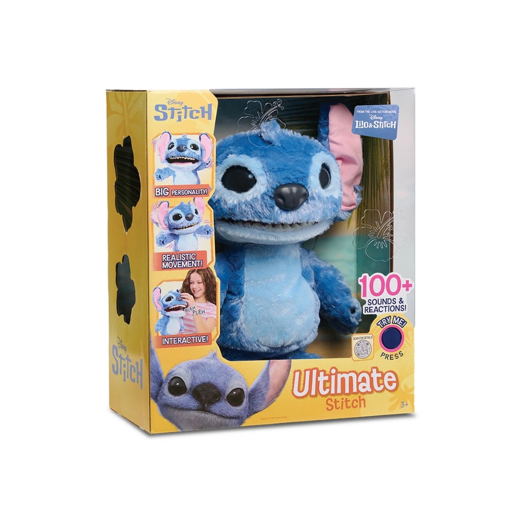 Stitch Sesli Delüks Peluş 43 cm nin resmi