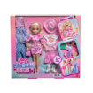 Barbie Dream Besties Festival Kombinleri Barbie Malibu Bebek ve Aksesuarları nin resmi