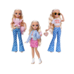 Barbie Dream Besties Festival Kombinleri Barbie Malibu Bebek ve Aksesuarları nin resmi
