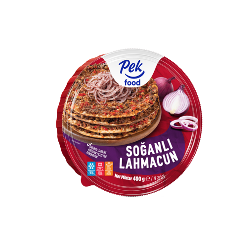 Pek Food Soğanlı Lahmacun 400 Gr nin resmi