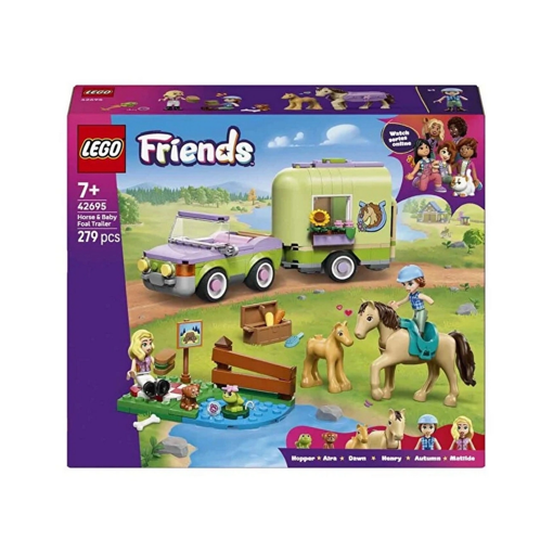LEGO Friends At ve Tay Römorku 42695 nin resmi