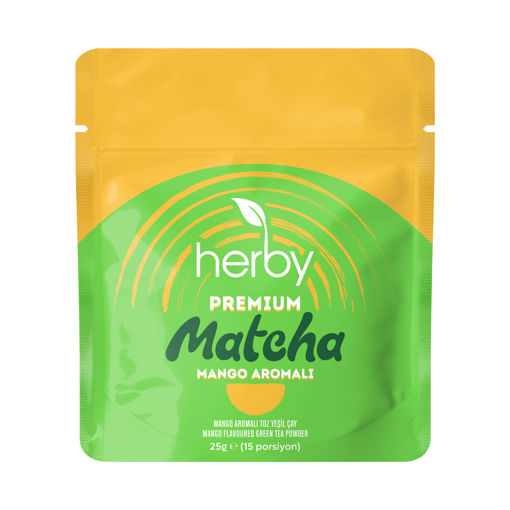Herby Matcha Mango Aromalı 25 Gr nin resmi
