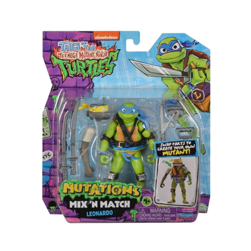 Teenage Mutant Ninja Turtles Mutations Mix N Match Leonardo Figürü nin resmi