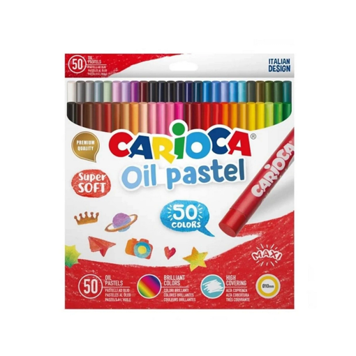 Carioca Yağlı Pastel Boya Maxi Paket 50'Li nin resmi