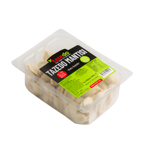 Tazedo Dana Kıymalı  Pelmeni Mantı 500 Gr nin resmi