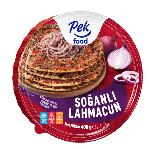 Pek Food Soğanlı Lahmacun 400 Gr nin resmi
