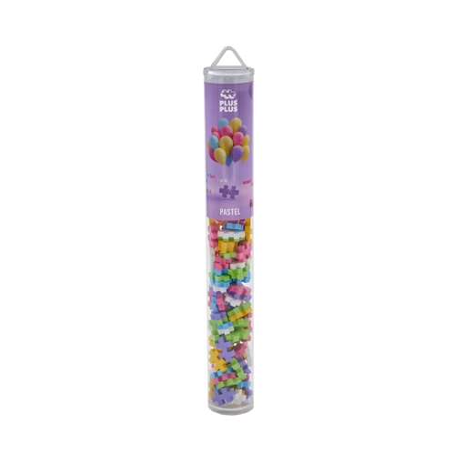 Plus-Plus Pastel Mix 100 Parça 4025 nin resmi