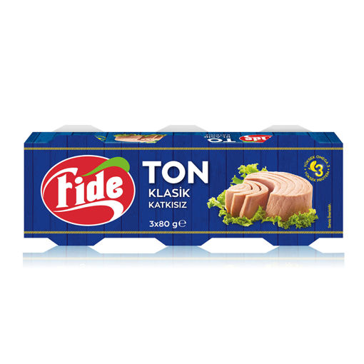 Fide Klasik Ton Balığı 3x80 Gr nin resmi