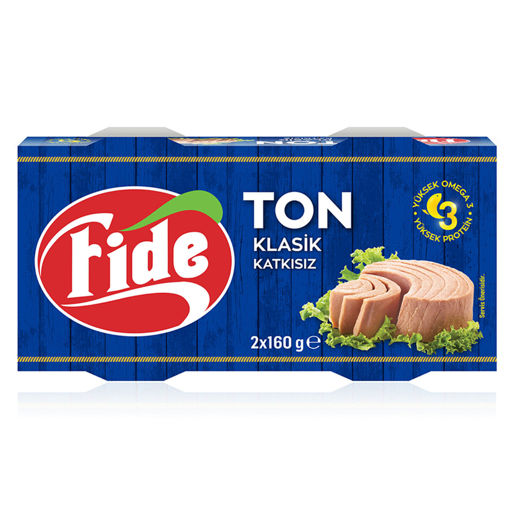 Fide Klasik Ton Balığı 2 x 160 Gr nin resmi