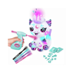 Işıklı Airbrush Peluş Cosmic Unicorn nin resmi