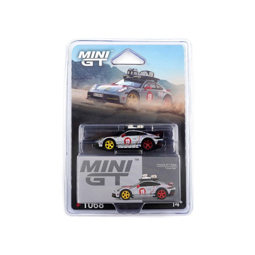 Mini GT 1/64 Porsche 911 Dakar "Uncle Rally" Blister Paket nin resmi