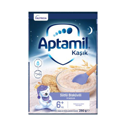 Aptamil Sütlü Bisküvili Ek Gıda 250 Gr nin resmi