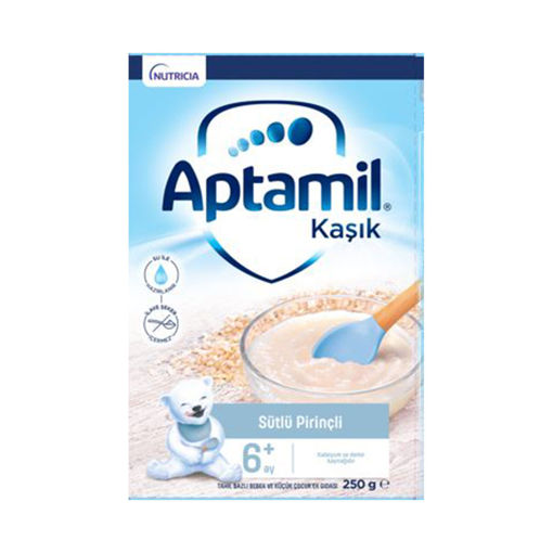 Aptamil Sütlü Pirinçli Ek Gıda 250 Gr nin resmi